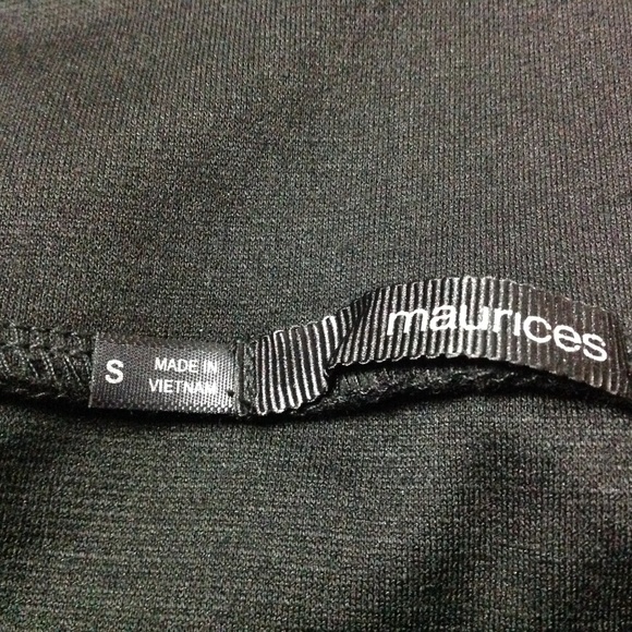 New Maurices Women's Skirt Embellished Black - Picture 3 of 5